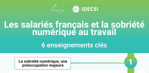 La sobriété numérique est une nécessité stratégique